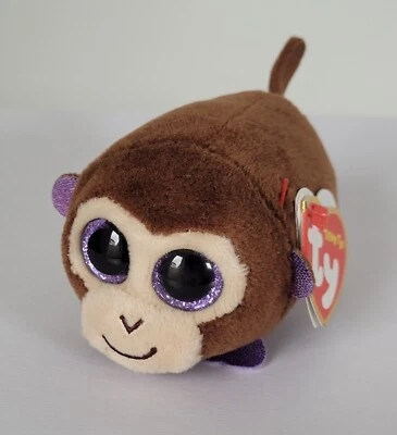TY Teeny Tys Glupschi Affe Monkey Boo 10cm Plüschtier Spielzeug SammelfigurNEU - Bild 1 von 4