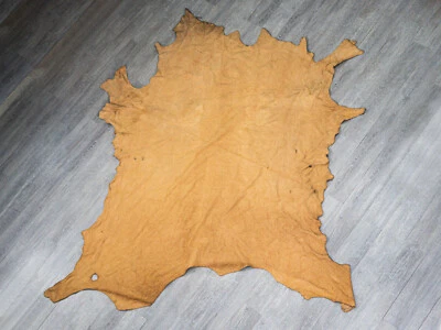 Commercial Brain-Tanned Buffalo Leather (1302-50-G6246) 9UL9 - Image 1 of 4