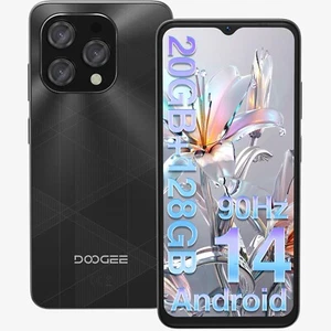 2024 DOOGEE N55PLUS Android 14 Smartphone 20GB+128GB 5150mAh Phone Face Unlocked - Picture 1 of 8