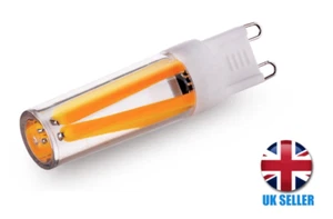 Dimmable G9 LED Bulb 220V 4W Filament COB Cool White - Picture 1 of 8