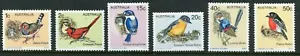 1979 Australia Birds Definitive's Series II Set Of 6 Mint Never Hinged, Clean - Bild 1 von 1