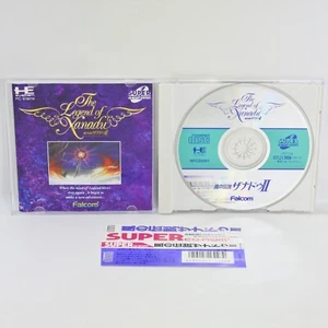 PC Engine SCD THE LEGEND OF XANADU II 2 Spine 2121 pe - Picture 1 of 6