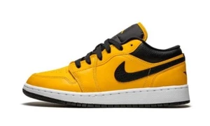 Jordan 1 Low GS TAXI YELLOW Kids Size 4.5Y / Women’s Size 6 - Picture 1 of 1
