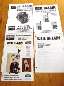 Weil - McLain Ölbrenner Service Ref Handbücher - Bild 1 von 3