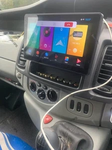 Android 14 Car Radio Stereo Carplay GPS For Primaster Vivaro A Trafic II 2010-14 - Picture 1 of 14