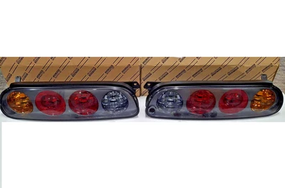 Luces traseras de carcasa negras originales OEM Toyota Supra 97-98 MKIV Foto 1 de 4