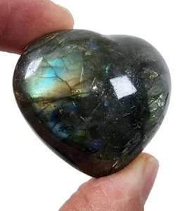 Corazón pulido labradorita Madagascar 38,3 gramos - Imagen 1 de 2