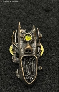 2" Pagan Abreact Brooch - Picture 1 of 8