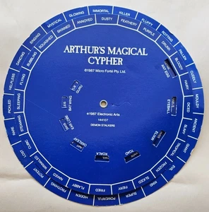 Demon Stalkers Commodore 64, Arthur's Magical Cypher, nur Rad. - Bild 1 von 2