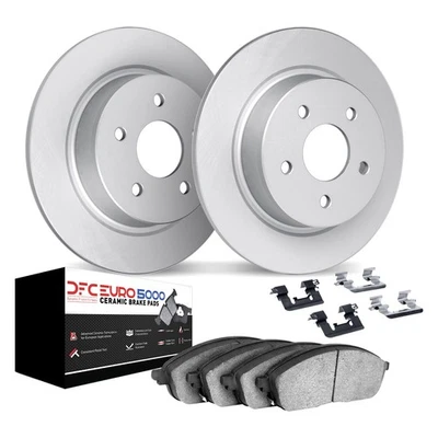 For Land Rover Range Rover Evoque 16-19 DFC EURO-KIT 5000+ Plain Rear Brake Kit Foto 1 de 2