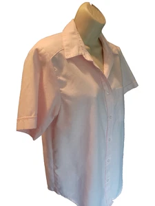 Vintage Cabin Creek geknöpftes Kragenhemd Damengröße 6P Farbe PINK Poly/Baumwolle - Bild 1 von 11