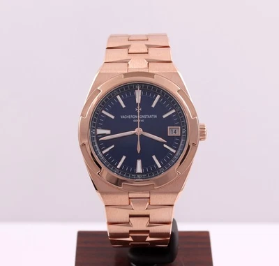 Vacheron Constantin único dueño esfera azul en el extranjero oro rosa 4500 V caja/papeles/tarjeta Foto 1 de 4