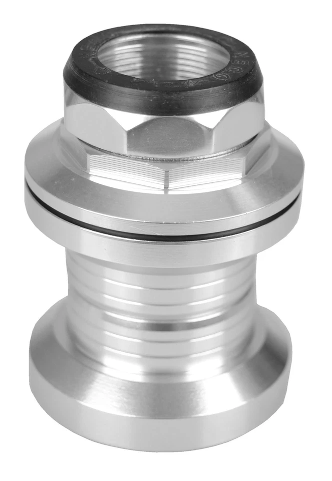 Alloy old school BMX bicycle headset - 1" threaded w/ 32.5mm cups - SILVER - Image 1 of 1