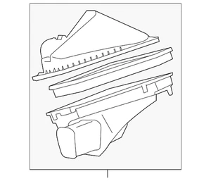 Genuine GM Air Cleaner 22781108 - Picture 1 of 3