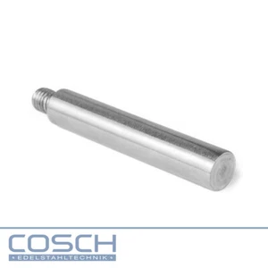 Verbindungsstift Per Saldare V2A Ø 12 X 90 MM Sabbiato, Filettatura Esterna M8 - Foto 1 di 2