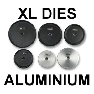 Extra large ALUMINIUM DIES for CASE & CRYSTAL PRESS 35mm - 65mm watch repairs - Picture 1 of 2