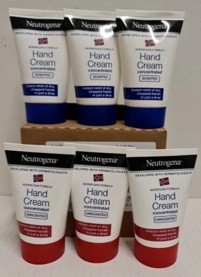 Neutrogena Handcreme Norwegische Formel 50ml duftend oder unduftend x 3 0r 6 Tuben