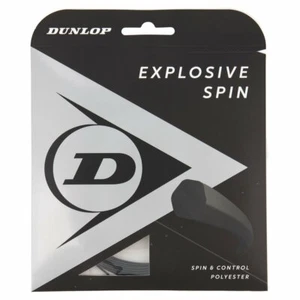 Dunlop Explosive Spin 17 G Tennis String (Black) Authorized Dealer w/ Warranty - Picture 1 of 2