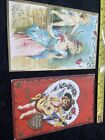 Antique Valentine Postcards Early To Mid 1900S + Stamps  Pe1646