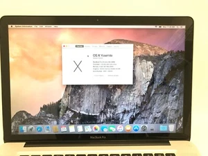 Apple MacBook Pro Mid 2009 15"~Needs OS Install~Needs 2 KeyCaps~Scratched~Inc Ch - Picture 1 of 11