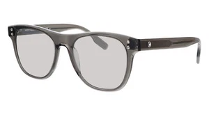 Montblanc MB0124S-003 Grey Square Sunglasses - Picture 1 of 5
