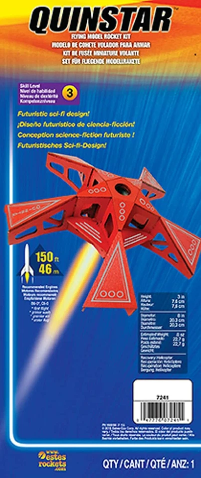 Estes - Kit de cohete Quinstar Foto 1 de 1