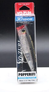 Yo-Zuri 3D Inshore Popper 3 1/2 inch Topwater Popper Sea Trout & Redfish Lure - Picture 1 of 7