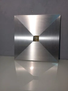 specchio design acciaio spazzolato nerone ceccarelli per forme e superfice - Imagen 1 de 11