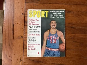 Sport Magazine March 1962 WILT CHAMBERLAIN No Label - Picture 1 of 3