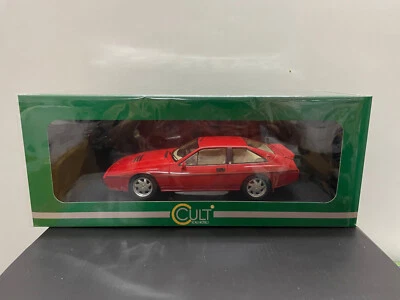 Cult Models! 1:18 Scale Resin Model Car Lotus Excel SE Red 1988-1990 New in Box - Image 1 of 2