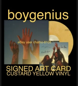 Boygenius SIGNED THE RECORD Yellow Vinyl Spotify Phoebe Bridgers. PRE-SALE - Picture 1 of 1