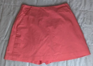 Adidas Skort Sz 4 Tennis/Golf Skirt Pink Stretch Pockets Mini Sports Active - Picture 1 of 10