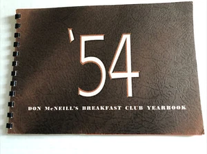 Vintage 1954 '54 Don McNeill's Breakfast Club Jahrbuch spiralgebunden - Bild 1 von 9
