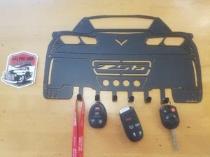 Llavero Corvette Z06 c7 con soporte de llavero de metal arte de pared corte por plasma idea de regalo - Imagen 1 de 1