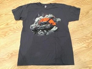 world of tanks t shirt gray large size xbox 360 edition american apparel  - Picture 1 of 9
