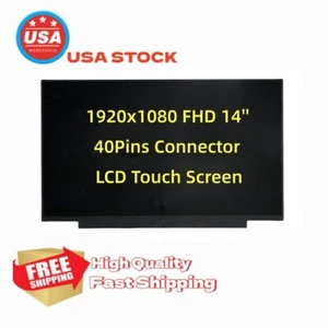 14''FHD For Lenovo 14e Chromebook 81MH Lcd Touch Screen Assembly 40 Pin Narrow - Picture 1 of 3