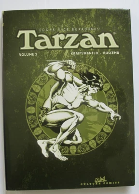 TARZAN INTEGRALE  3 NOIR BLANC GRAND FORMAT KRAFT/MANTLO J. BUSCEMA SOLEIL - Photo 1/4