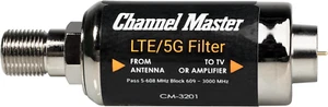 Channel Master LTE/5G Filter – Reduces Pixelation & Signal Issues from LTE, 4G, - Picture 1 of 12