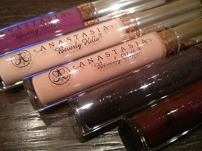 Lápiz labial líquido ANASTASIA Beverly Hills vintage/batido de leche/hollywood puro-elige Foto 1 de 2