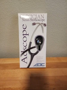 ADC Adscope 603BK Professional Stethoscope Black Lightweight Adult 22" - Picture 1 of 2