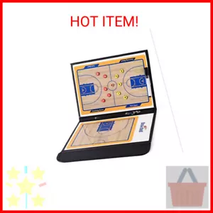 Basketball Coaching Board Coaches Clipboard Tactical Magnetic Board Kit with Dry - Picture 1 of 2