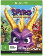 Spyro Reignited Trilogy 3 GAMES IN ONE- Xbox One NEVEROPEN