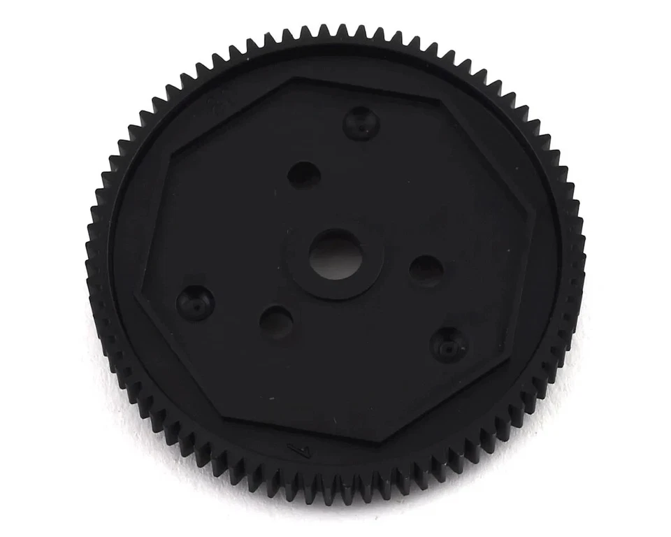 Yokomo YZ-2 48P doble almohadilla/engranaje de carril de 3 orificios (zapatilla/directo) (80T) YOKZ2SG80SDA Foto 1 de 1