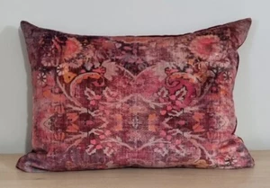 Linwood Omega Prints Genie Magenta & Omega Velvet Cushion Cover 33x45 cm - Picture 1 of 3