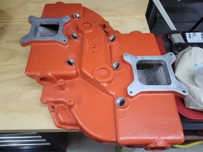 MOPAR 413 426 max wedge cross ram intake manifold  1962- 1964 426  dual quad - Image 1 of 4