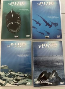 Blue Planet Collection 4 DVD Set BBC Educational Ocean Frozen Coral Seas Whale - Picture 1 of 11