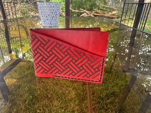 Handmade Italian Leather Money Clip Wallet- Patterson Leather Co - Picture 1 of 3