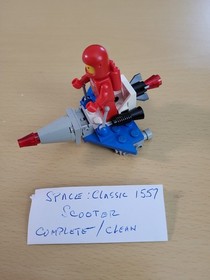Vintage LEGO Classic Space, Lot 1557, 1558, 1580, 6801, 6822, 6823, 6827, 6849