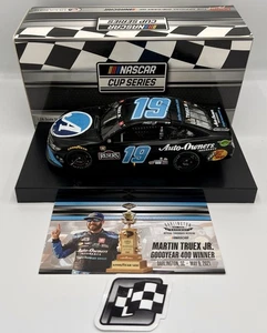 2021 #19 Martin Truex Jr Auto Owners Insurance Darlington Win 1/24 Diecast - Picture 1 of 6