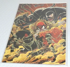 SPIDERMAN REIGN 2 VIRGIN VARIANT 1:100 KAARE ANDREWS VENOM COVER #4 NMOB - Picture 1 of 3